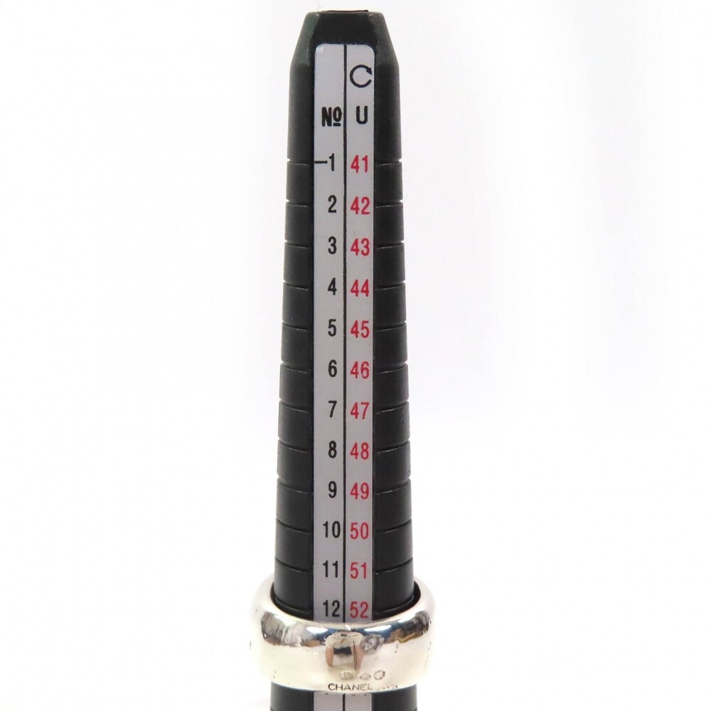 CHANEL Authentic Silver Ring - Picture 8 of 9